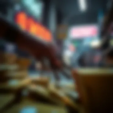 A concept image showcasing trade interactions involving CSGO keys