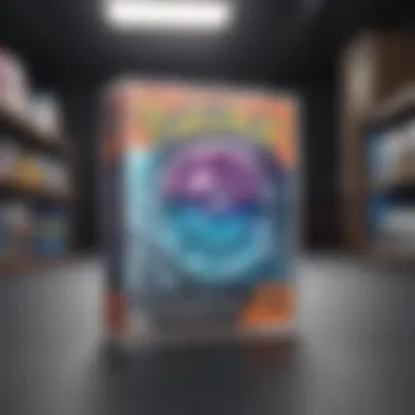 Close-up of Pokémon Crystal packaging and manual