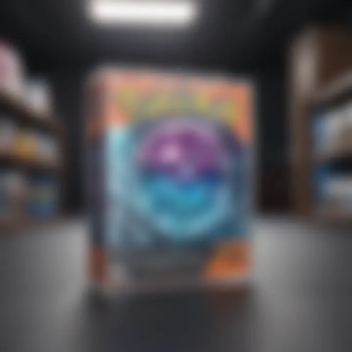 Close-up of Pokémon Crystal packaging and manual
