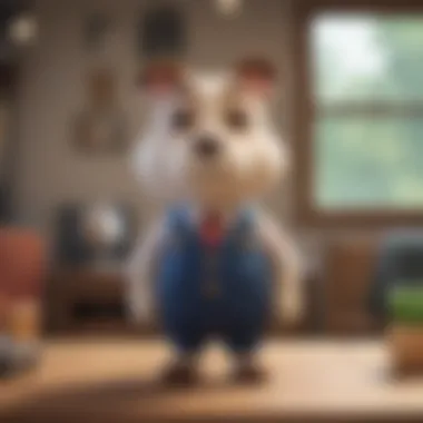 Raymond in the World of Animal Crossing Raymond character in Animal Crossing setting