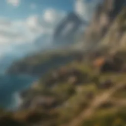 A scene depicting the vast landscapes of Azeroth