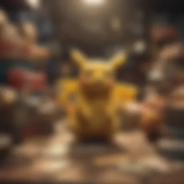 Vintage Pikachu card collection