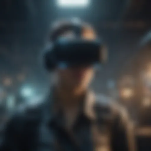 Virtual reality game environment