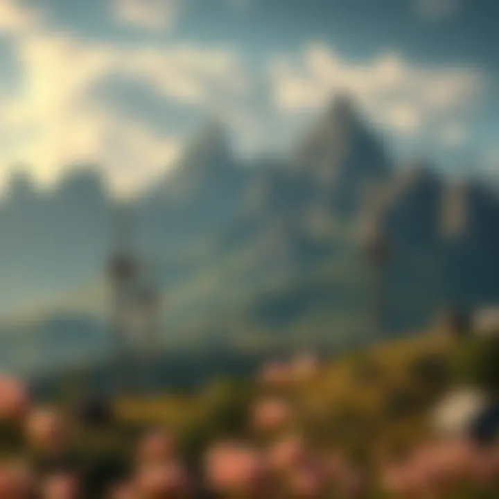 The Expansive World of Azeroth An illustration showing the rich fantasy landscape of Azeroth