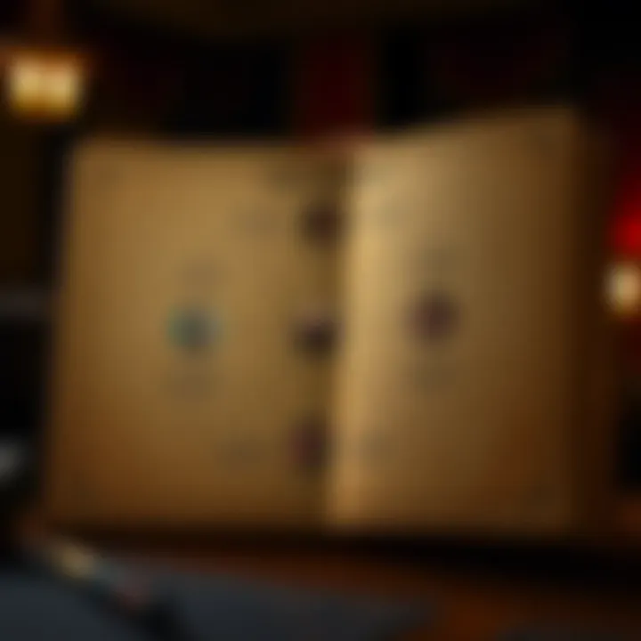 Character Dynamics in World of Warcraft Narratives A diagram depicting character relationships in World of Warcraft stories