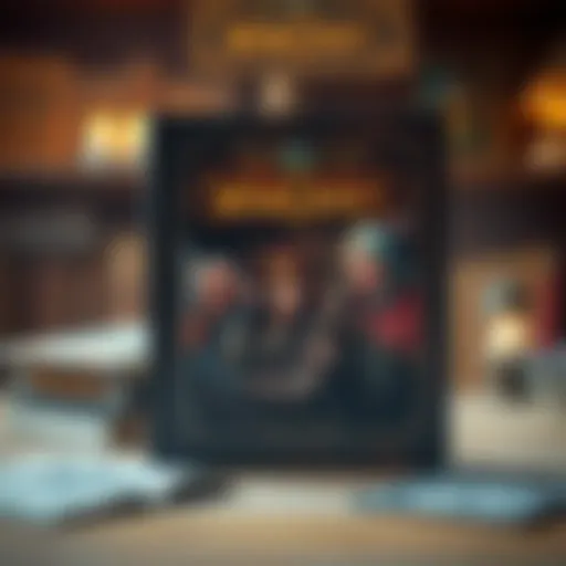Cover art of a World of Warcraft book featuring iconic characters
