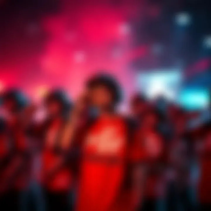 A montage of FaZe Clan members showcasing their skills