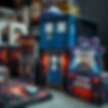 Doctor Who DVD Collection and Merchandise A collection of Doctor Who DVDs and merchandise