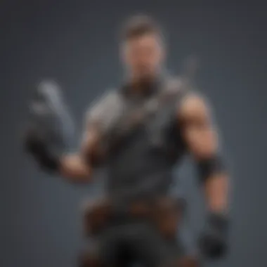 Customization options for Fortnite 4-Inch Figure