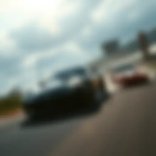 High-Speed Racing Experience A dynamic scene showcasing a high-speed race in the new Forza Horizon