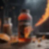 G Fuel energy drink showcased with Mortal Kombat game graphics behind