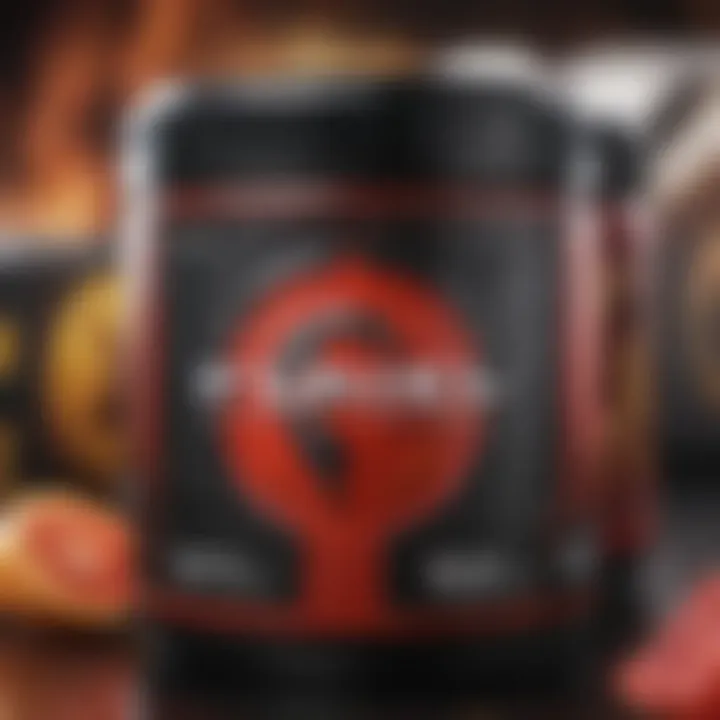 Close-up of G Fuel packaging with vibrant colors and Mortal Kombat logos