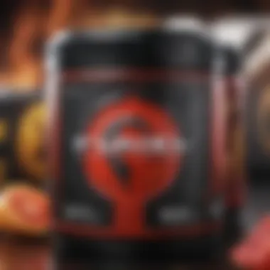 G Fuel Packaging Inspired by Mortal Kombat Close-up of G Fuel packaging with vibrant colors and Mortal Kombat logos