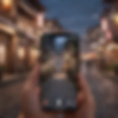Genshin Impact Mobile Gameplay Experience Gameplay screenshot on a mobile device showcasing stunning graphics