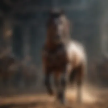 Majestic Stallion in Battle Arena