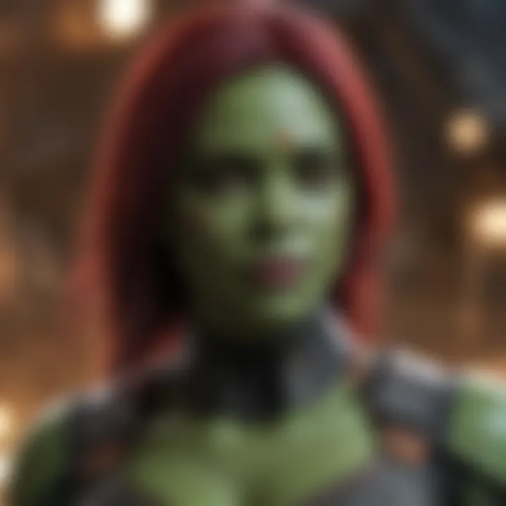 Dynamic Gamora, the Fiercest Warrior