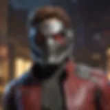 Intergalactic Hero Star-Lord in Action