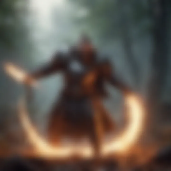 An engaging Magic: The Gathering game in progress.