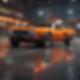 Dynamic view of the Hot Wheels Forza Set showcasing innovative design