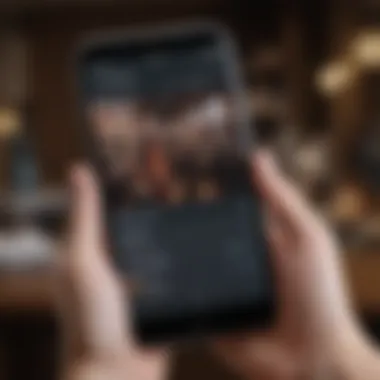 User selecting music from Instagram's music library