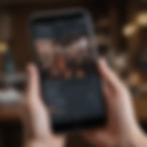 User selecting music from Instagram's music library