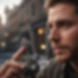 Visual representation of video reversal technique