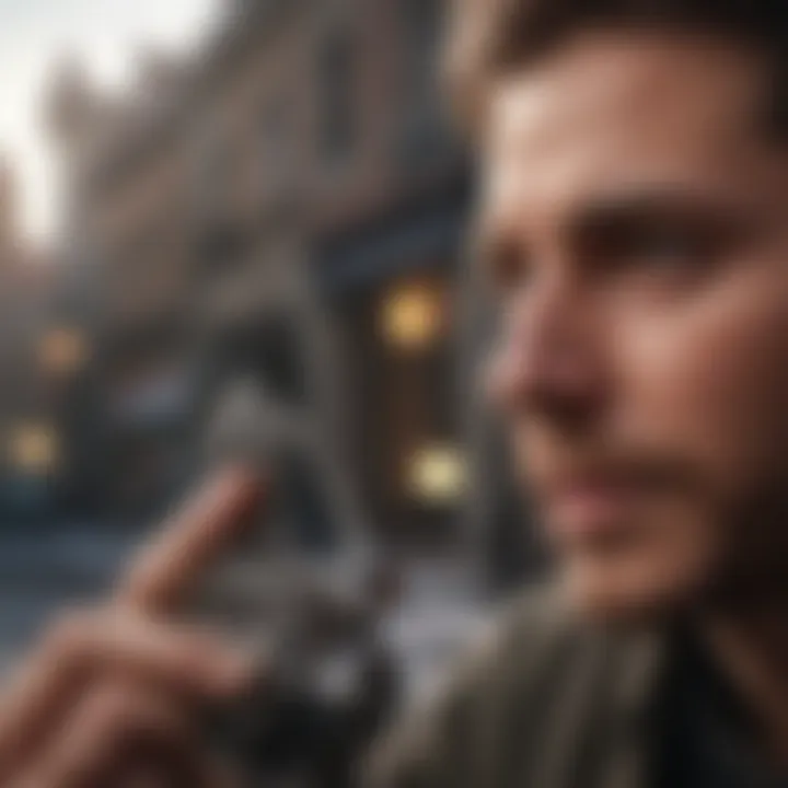 Visual representation of video reversal technique