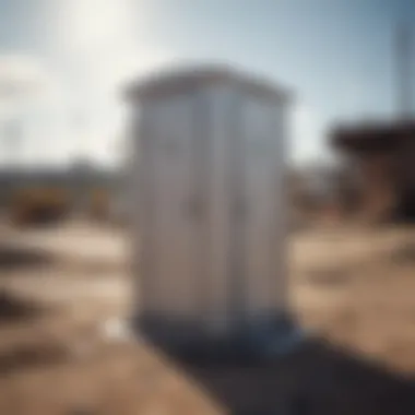 Maintaining Hygiene at Construction Sites Hygienic Portable Toilet for Construction Site