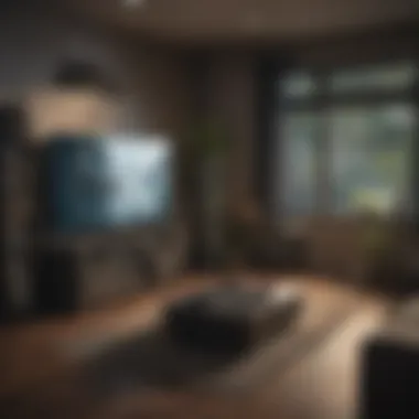 Ultimate Gaming Setup with Xbox Series X Home gaming setup with Xbox Series X and TV