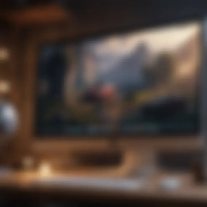 Immersive Gaming Experience on iMac