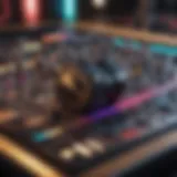 A vibrant Instagram Story showcasing music options