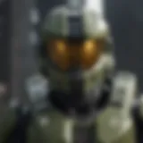 Innovative Halo Infinite Merchandise Illustration