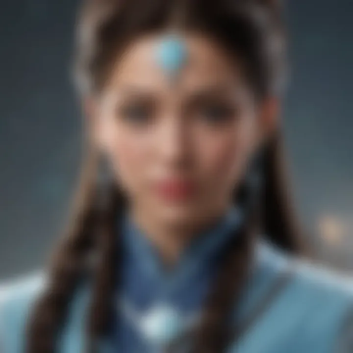 Intricate Katara Cosplay Accessories