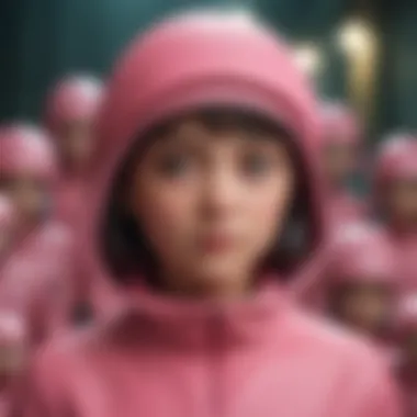 Doll-Like Characters in Pink