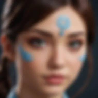 Katara Cosplay Makeup Mastery