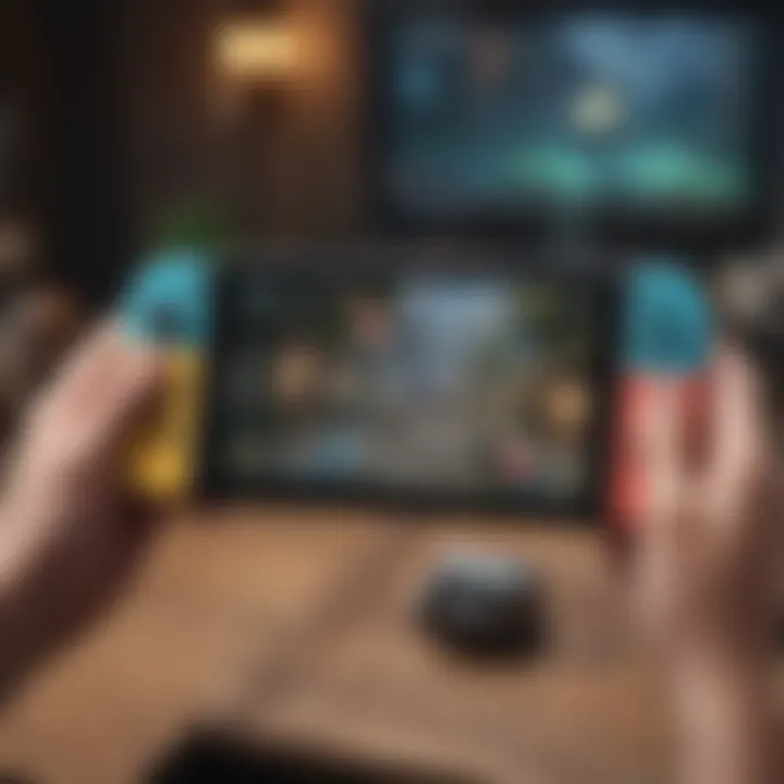 League of Legends Nintendo Switch Interface