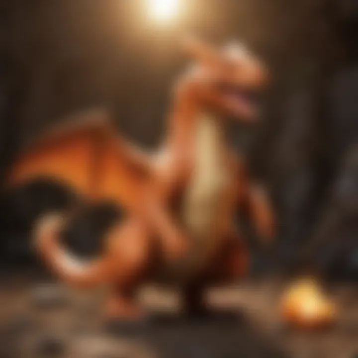 Radiant Shiny Charizard in Battle