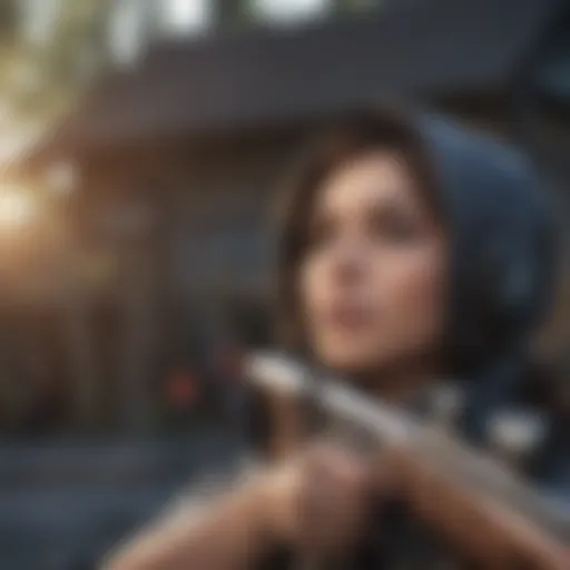Target practice for improving aiming skills