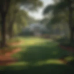 Majestic Augusta National Golf Club during Masters Tournament