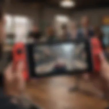 Engaging Multiplayer Experiences on Nintendo Switch An engaging scene of players enjoying multiplayer Nintendo Switch experiences