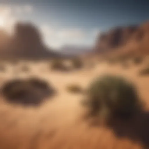 Mystical Desert Landscape