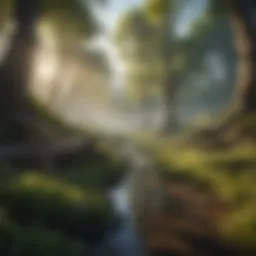 Mystical Landscape of Gensin Switch