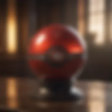 Enigmatic Elegance of the Life-Size Pokeball Mystical orb of power