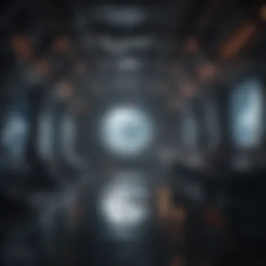 Journey Through the Depths of Space Sci-fi space exploration game scene