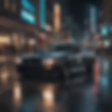 Sleek and Stylish NFS Car Racing Through City Lights