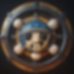 The logo of the One Piece Channel showcasing its vibrant theme.