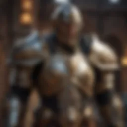Ornate Armor of a Paladin in World of Warcraft