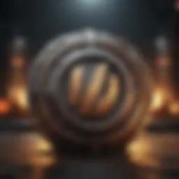 Illustration of Plarium logo in a sophisticated design