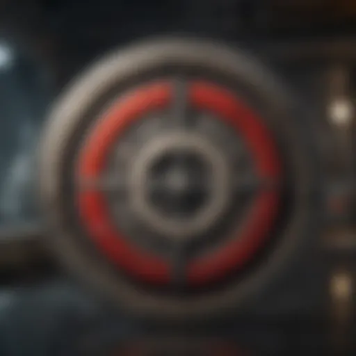 Rebel Alliance emblem on screen