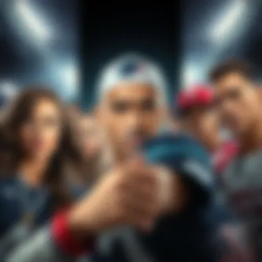 The Dynamic Cast of All American Collage of characters from All American